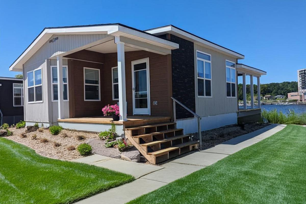 San Souci Model Home Exterior 