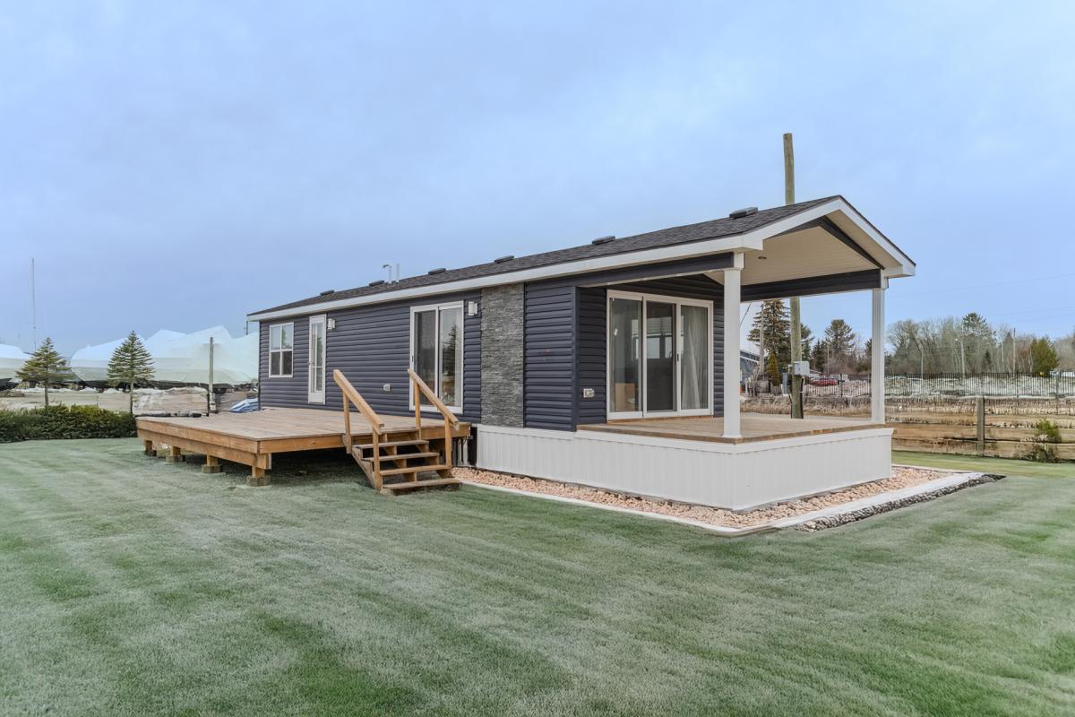 Manitoulin Model Home Exterior Shot