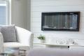 Fireplace at Wye Cottages Beausoliel model for sale in Midland Ontario