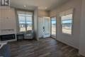 Entry at Sans Souci cottage model at Wye Cottages in Midland Ontario