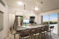 Kitchen in Wanakita cottage at Wye Cottages in Midland Ontario