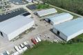 ariel view of Wye Heritage Marine Resort in Midland Ontario