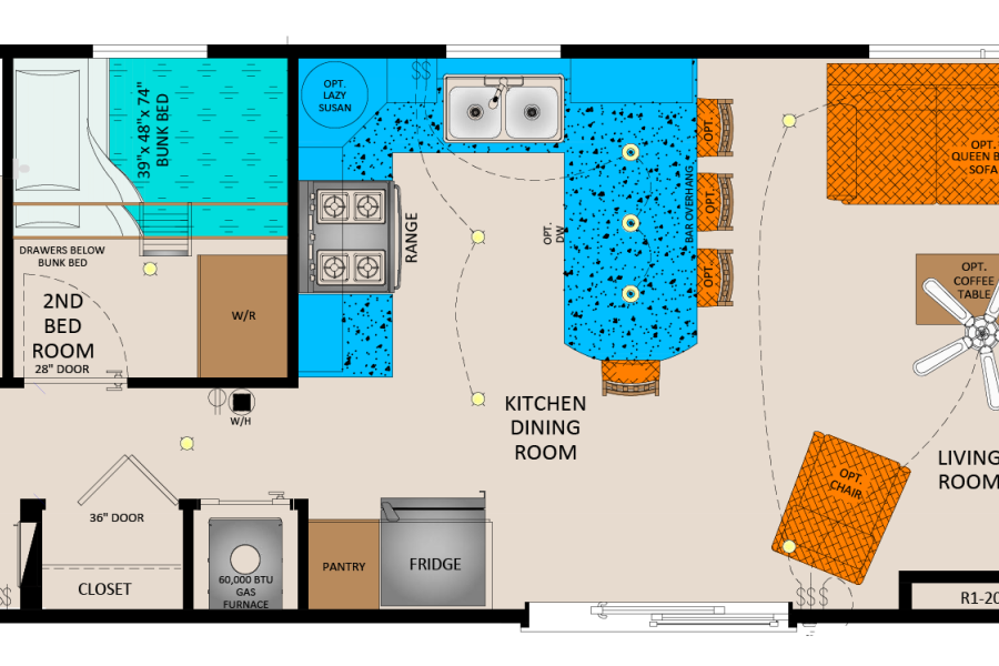 Manitoulin - Floor Plan